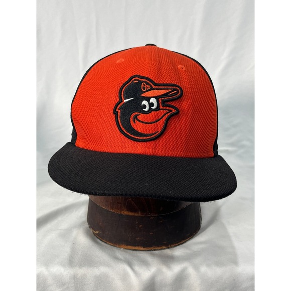 Other - Baltimore Orioles MLB Baseball Cap Orange Black Embroidered Logo Fitted S/M